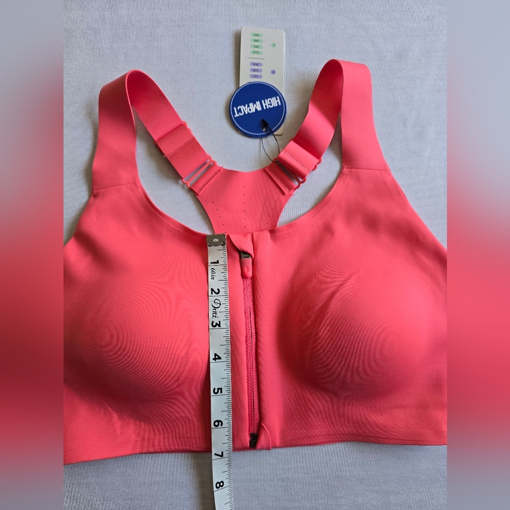 Move Theology‎ Sports Bra With Zipper Front Size M - Picture 4 of 6